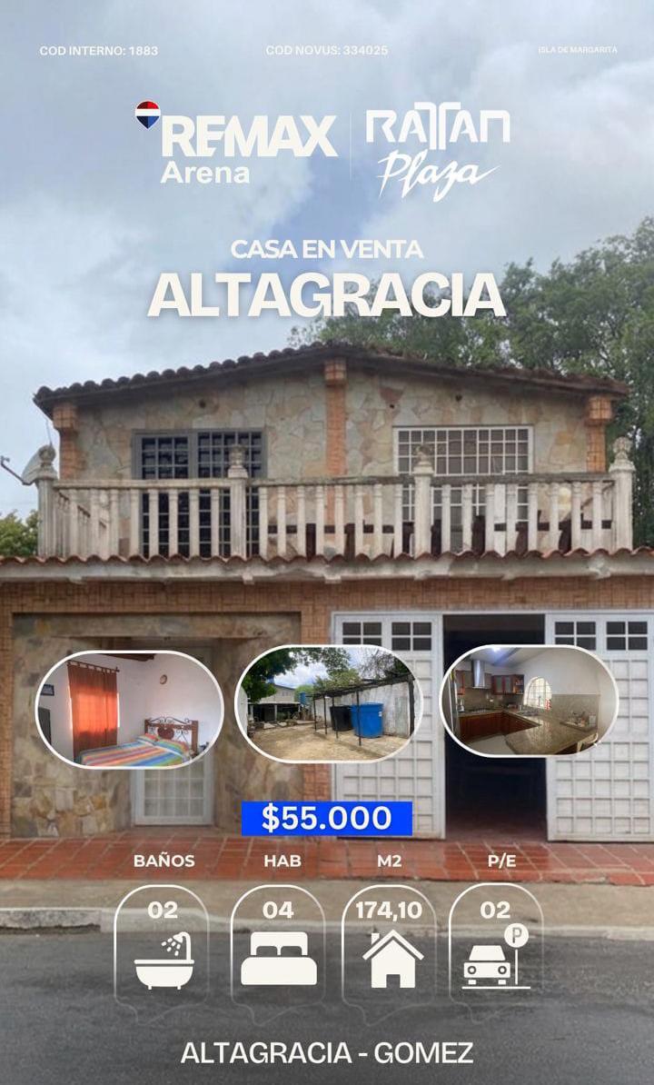 CASA EN VENTA ALTA GRACIA