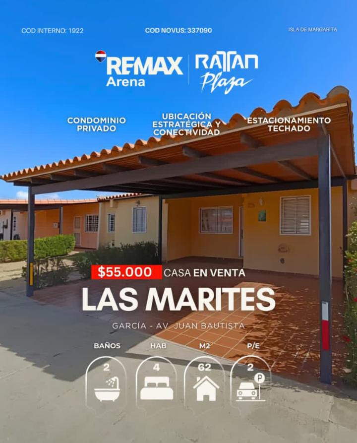 CASA EN VENTA LAS MARITES
