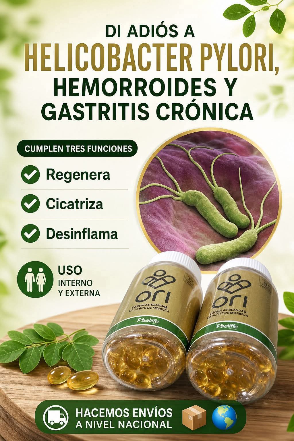 ORI - Cápsulas de aceite de Moringa